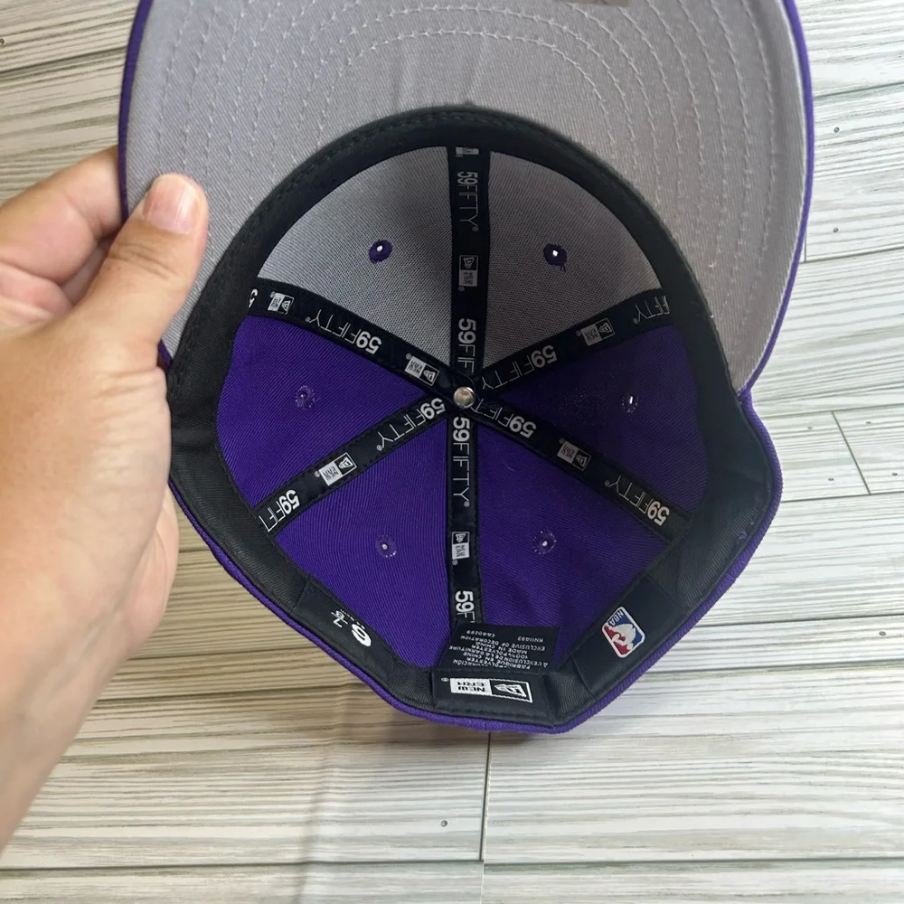 Los Angeles Lakers Purple Kids‎ Cap Basketball NBA Lebron Sports Hat